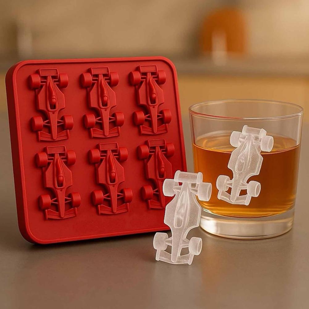 Silicone Mold Tray - Molde de hielo F1 para coche
