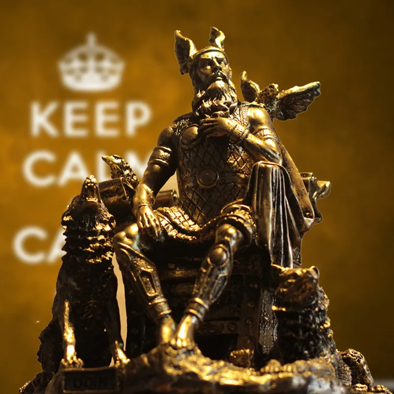 Resin Craft Ideas - Rey de los dioses Odin artesanías