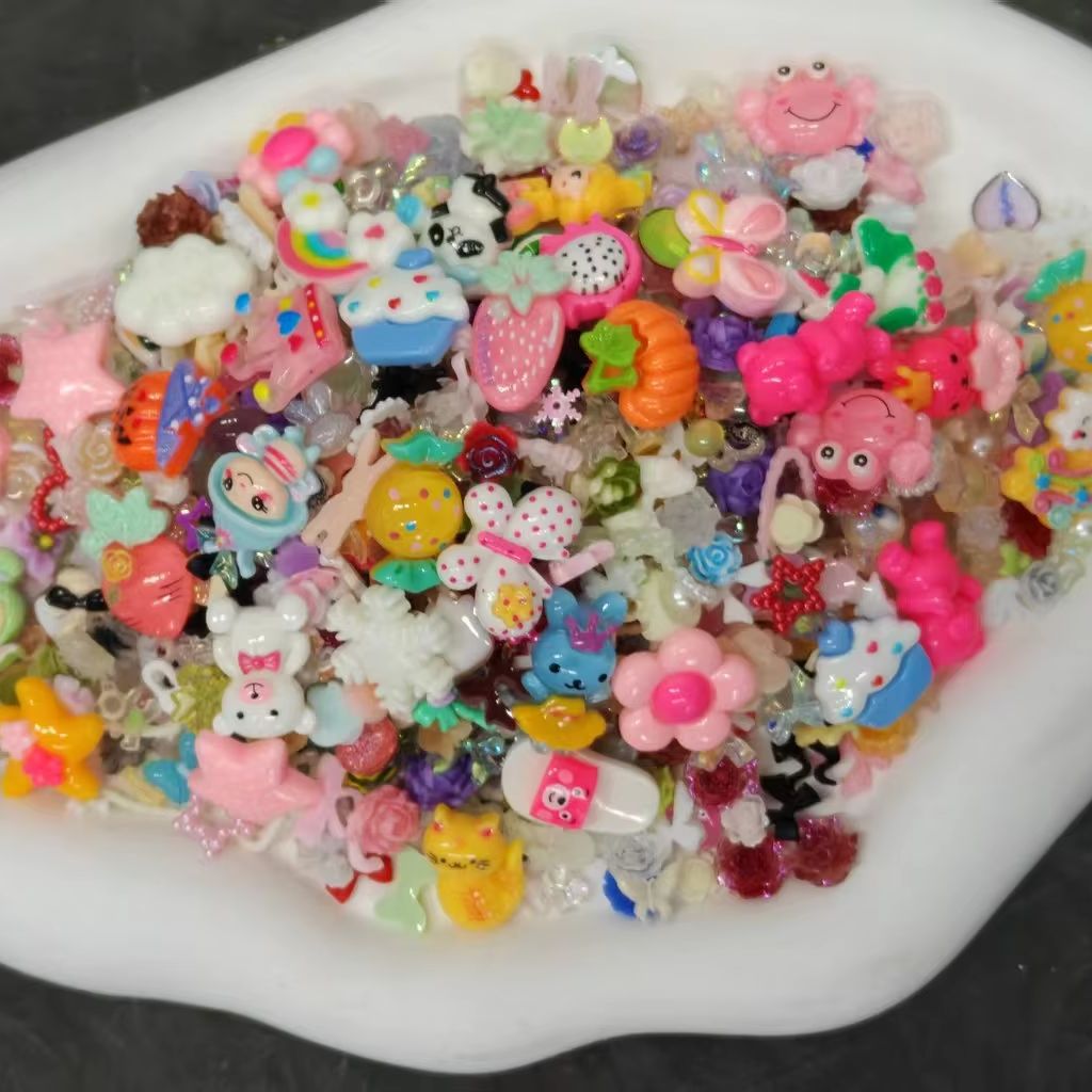 Resin Craft Ideas - 50g de Dijes de Resina Mixtos