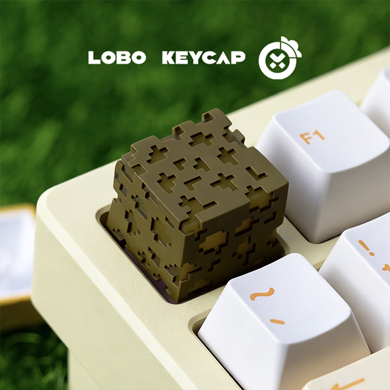 Resin Crafting Minecraft - Teclas Translúcidas Decorativas de Resina con