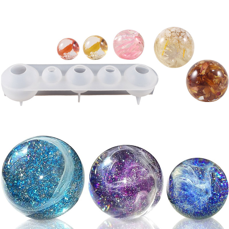 Resin Ocean Wave Mold - 20 25 30 35 40 mm