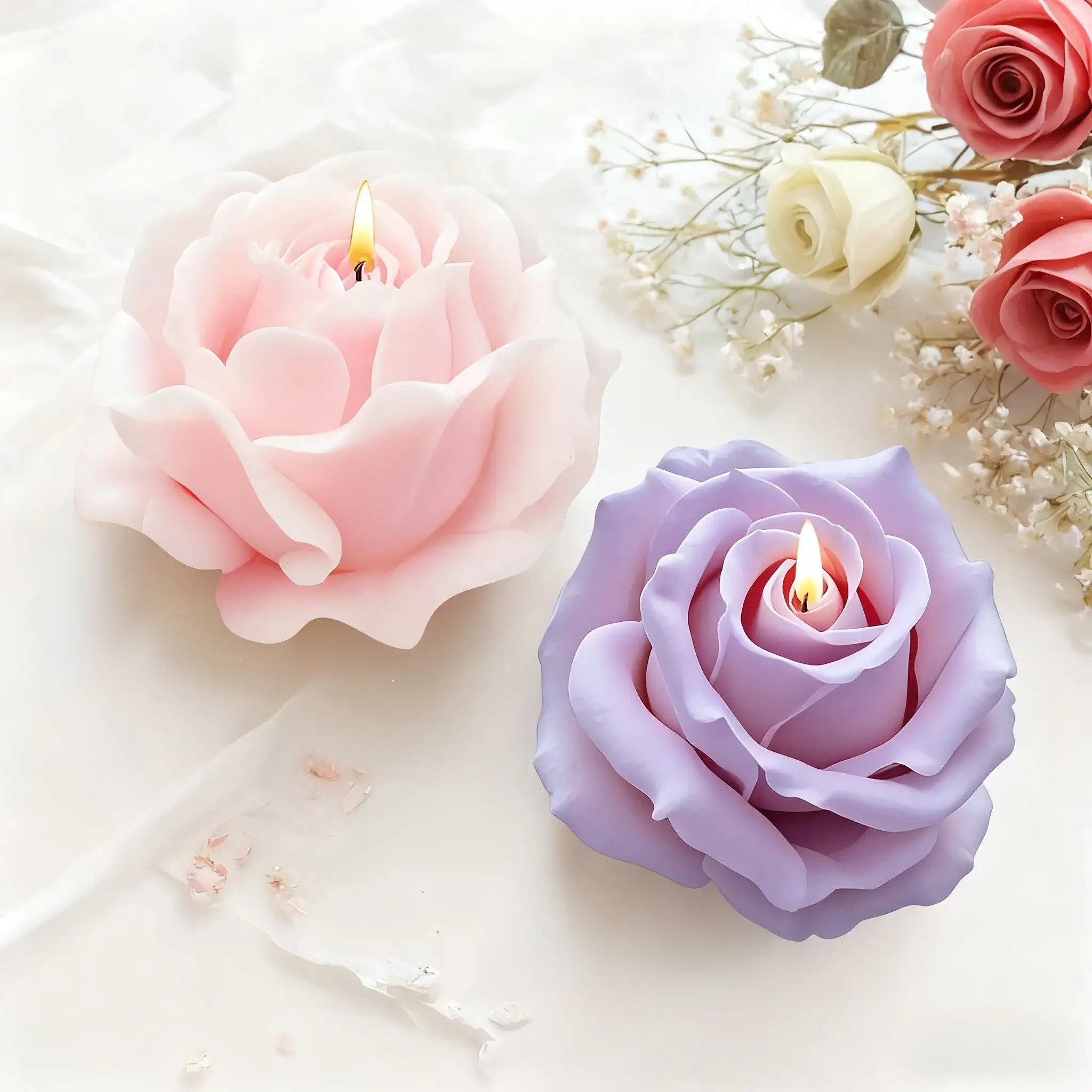 2 piezas de moldes románticos  - Resin Craft Ideas reseña y precio