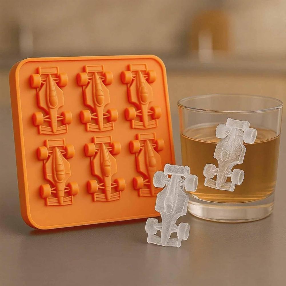 Molde de hielo F1 para coche d - Silicone Mold Tray reseña y precio