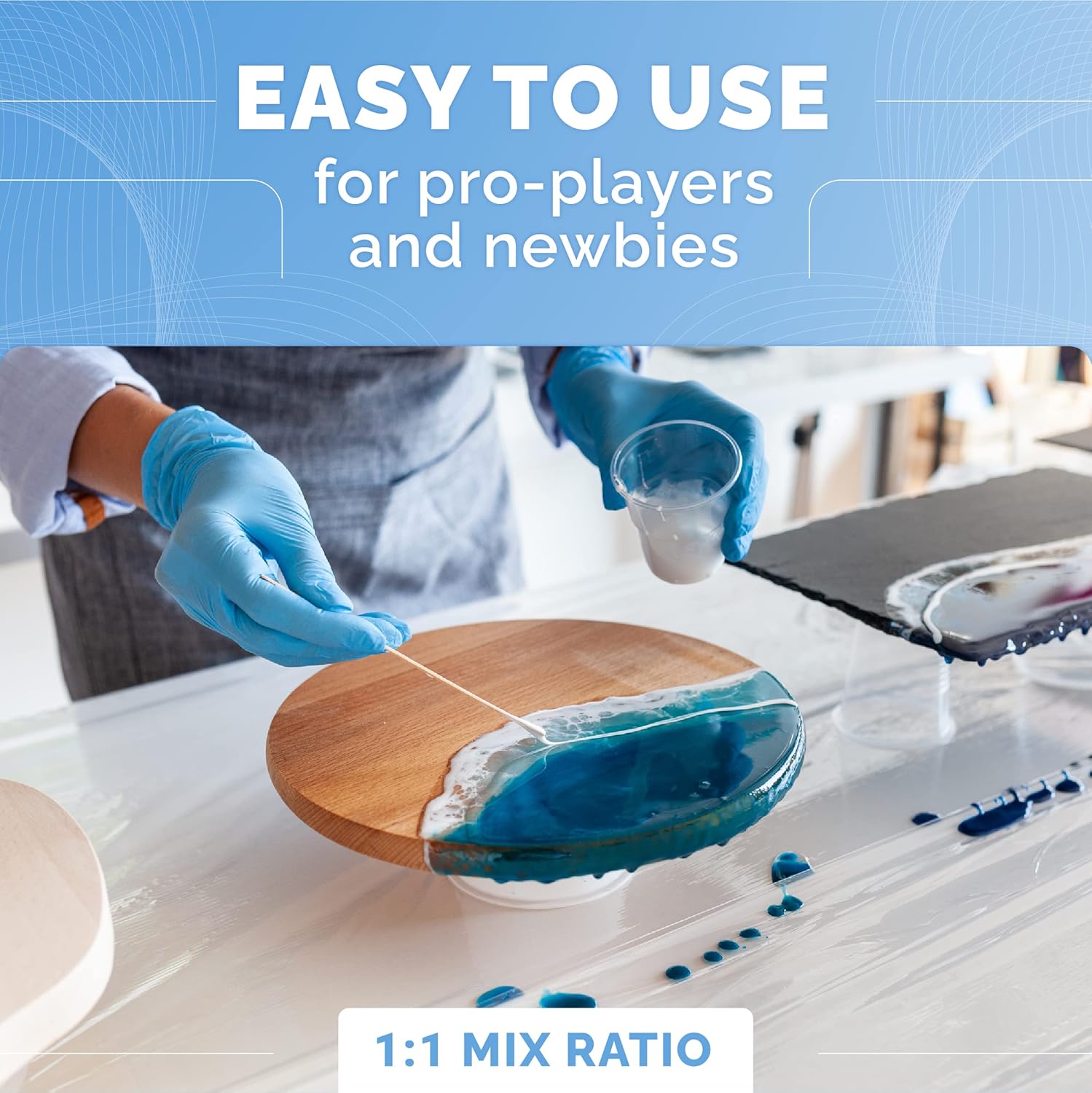 Kit de Resina Epoxi Transparen - Resin Craft Kit reseña y precio