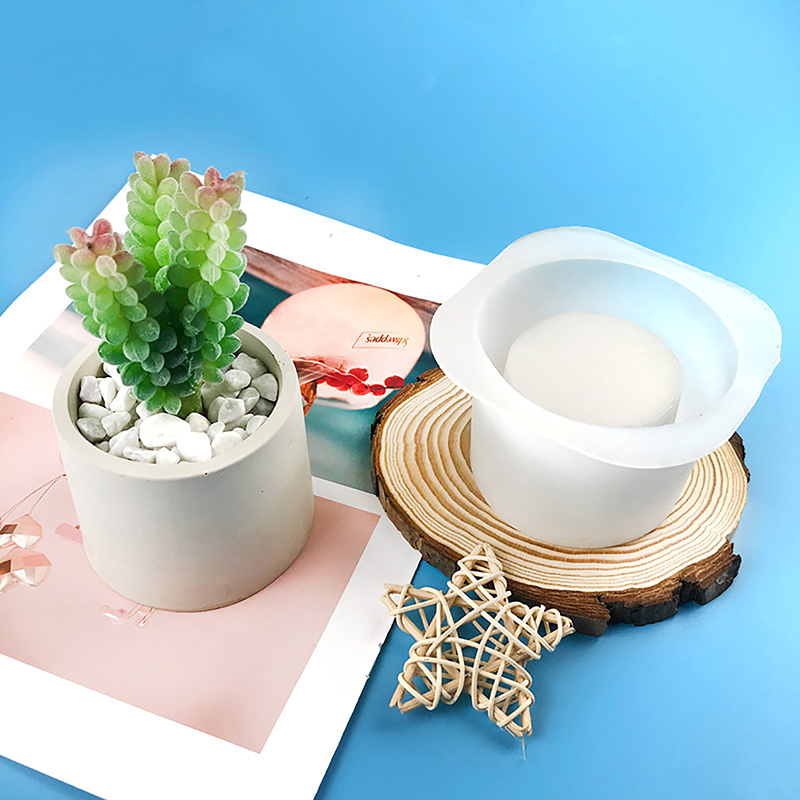 Molde de silicona para maceta  - Resin Crafts Diy reseña y precio