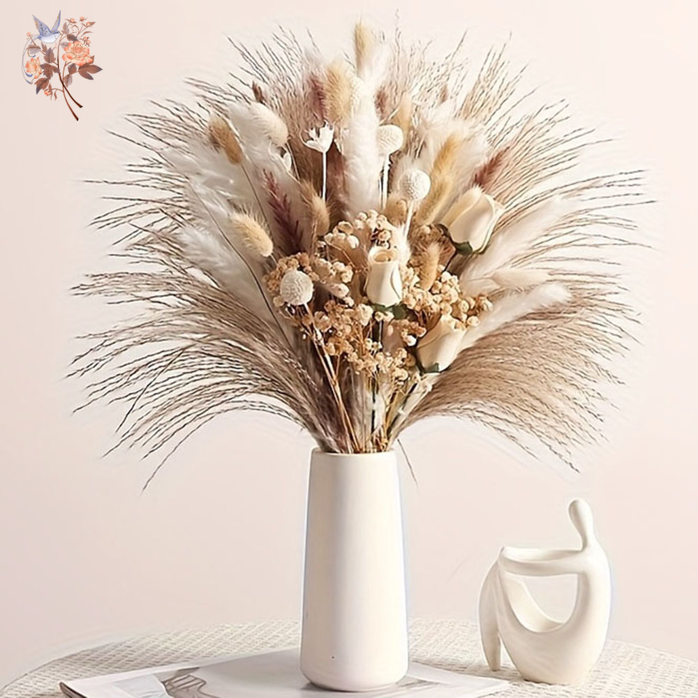 80 Piezas de Flores Secas Arti - Dried Flower Bulk reseña y precio