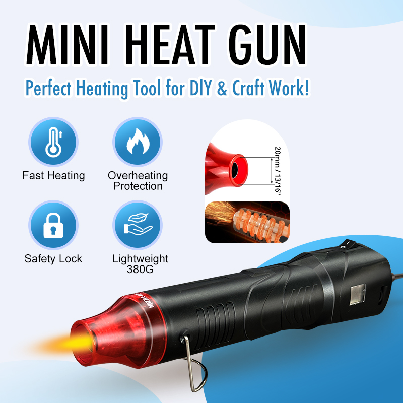Pistola de aire caliente de 22 - Heat Gun Small reseña y precio