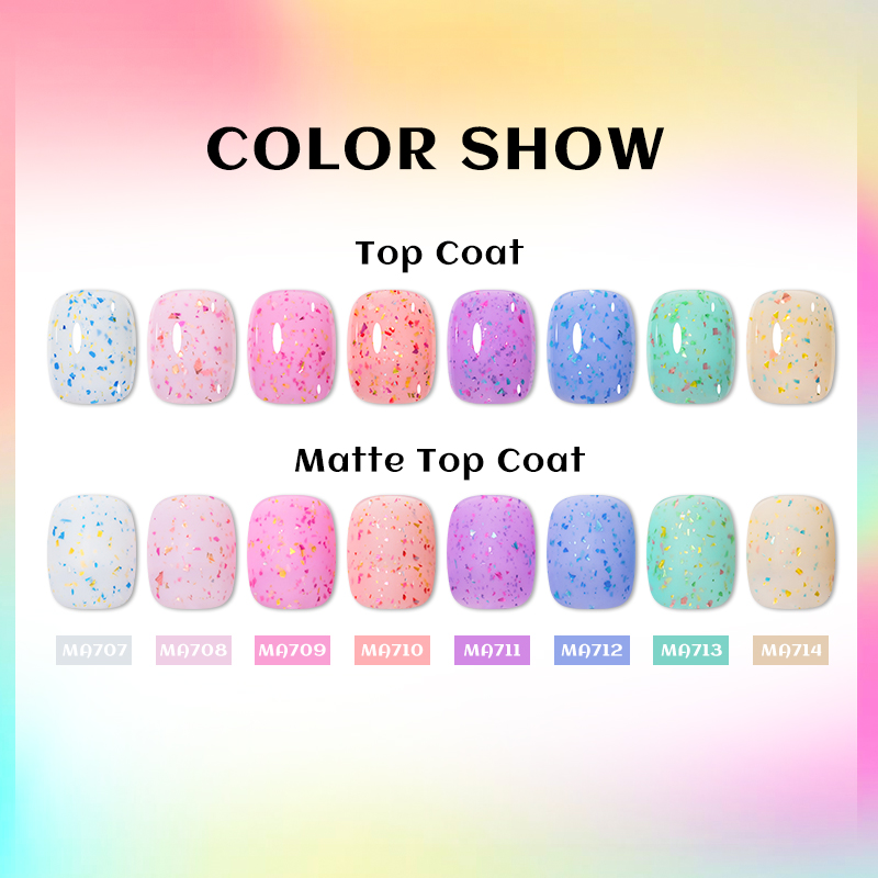 7ML MEET ACROSS lámina dorada  - Gold Foil Flakes reseña y precio