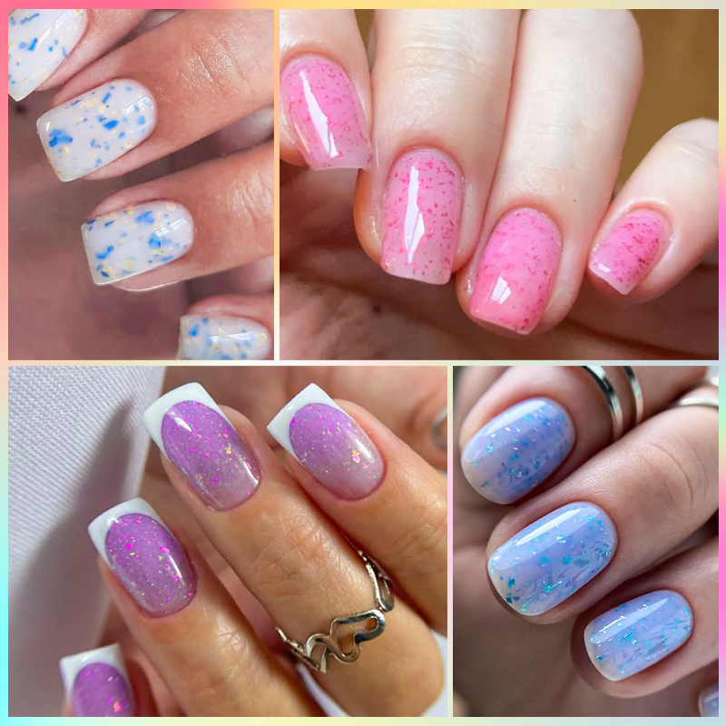 7ML MEET ACROSS lámina dorada  - Gold Foil Flakes reseña y precio