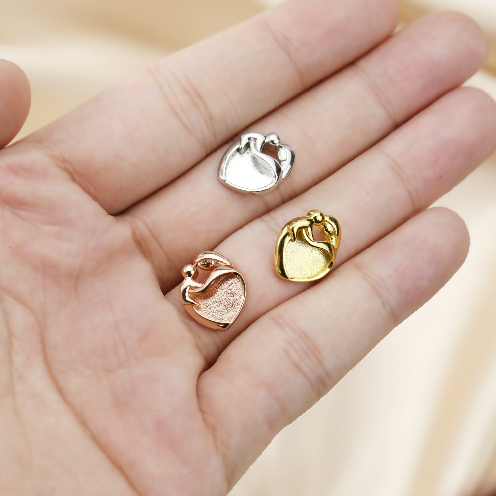 Colgante de Plata de Ley 925 B - Bezels Set Pendant reseña y precio