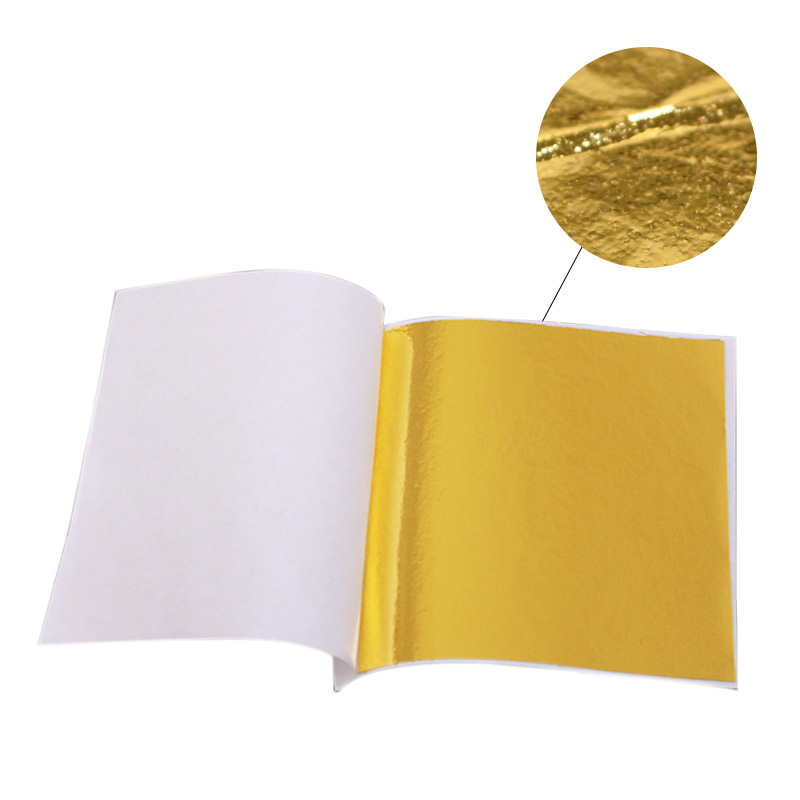 100 piezas de imitación de pap - Gold Foil Flakes reseña y precio