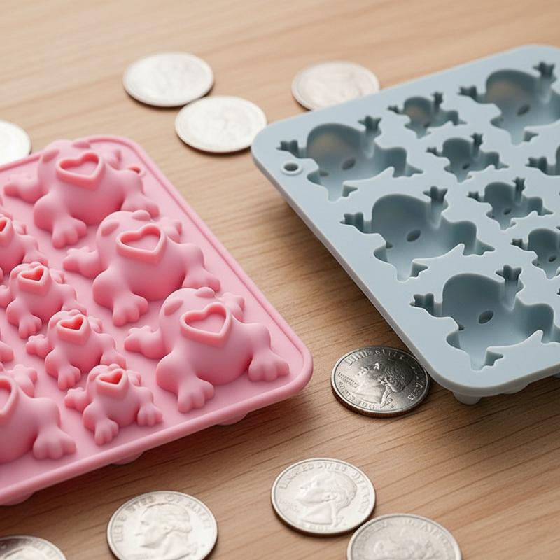 Molde de silicona de ranas, mo - Silicone Mold Tray reseña y precio