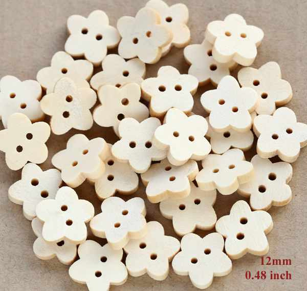 Lote de 100 Botones de Madera  - Dried Flower Bulk reseña y precio