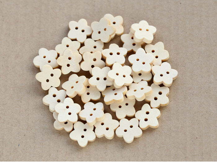 Lote de 100 Botones de Madera  - Dried Flower Bulk reseña y precio