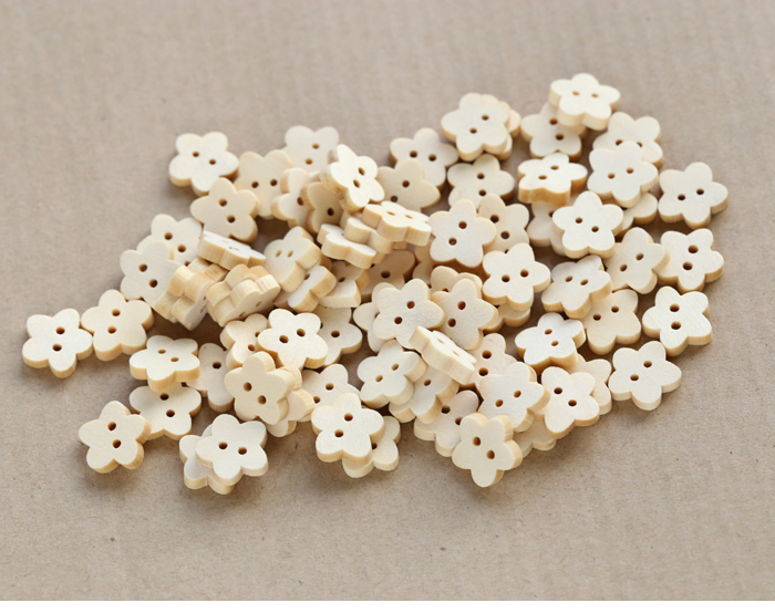 Lote de 100 Botones de Madera  - Dried Flower Bulk reseña y precio
