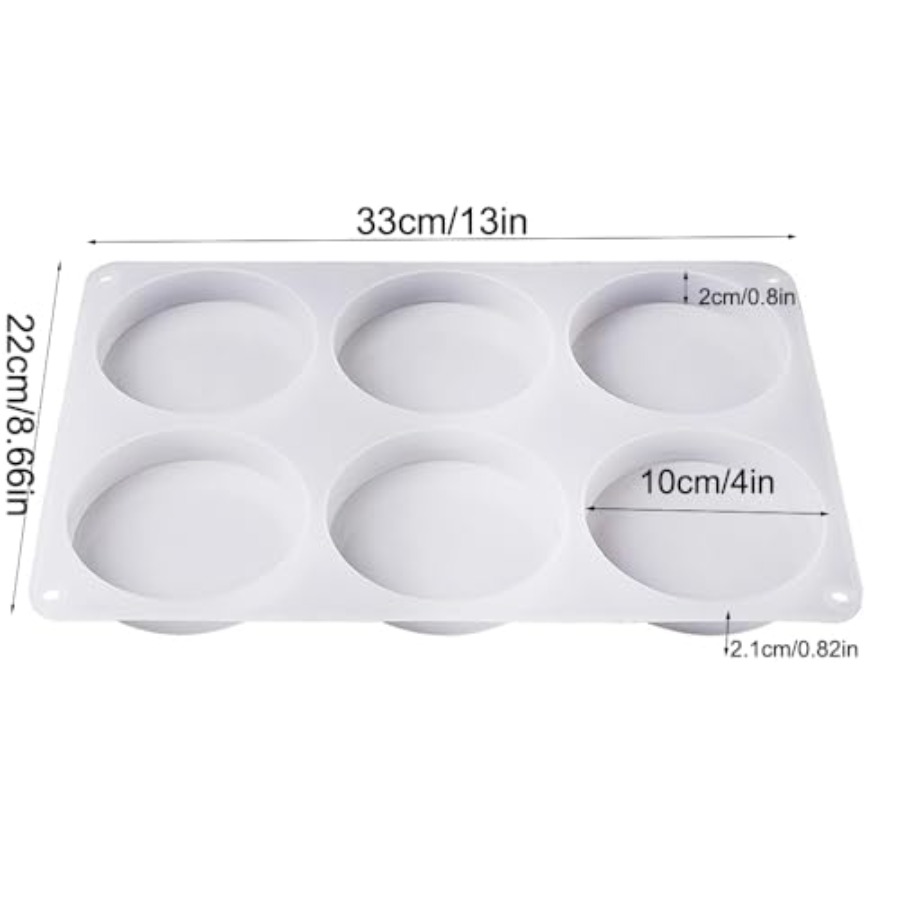Moldes de silicona redondos pr - Flower Preservation Resin reseña y precio