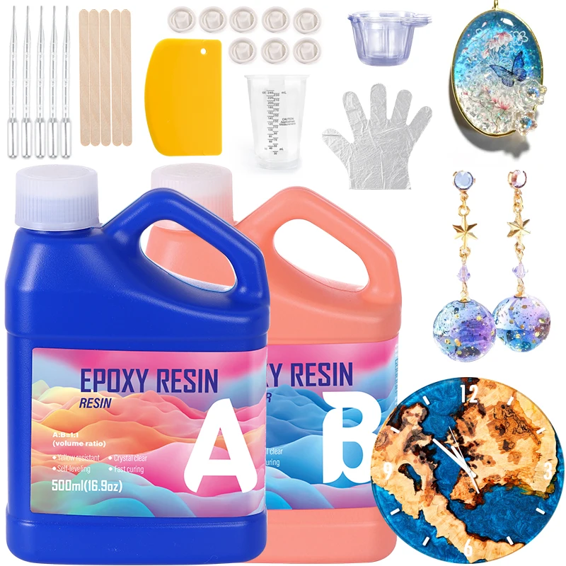 Kit de Resina Epoxi Fácil de M - Resin Jewelry Kit reseña y precio