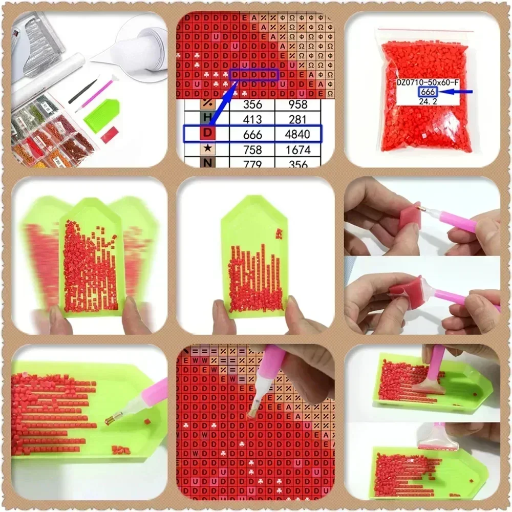 Kit de pintura de diamantes de - Resin Craft Kit reseña y precio