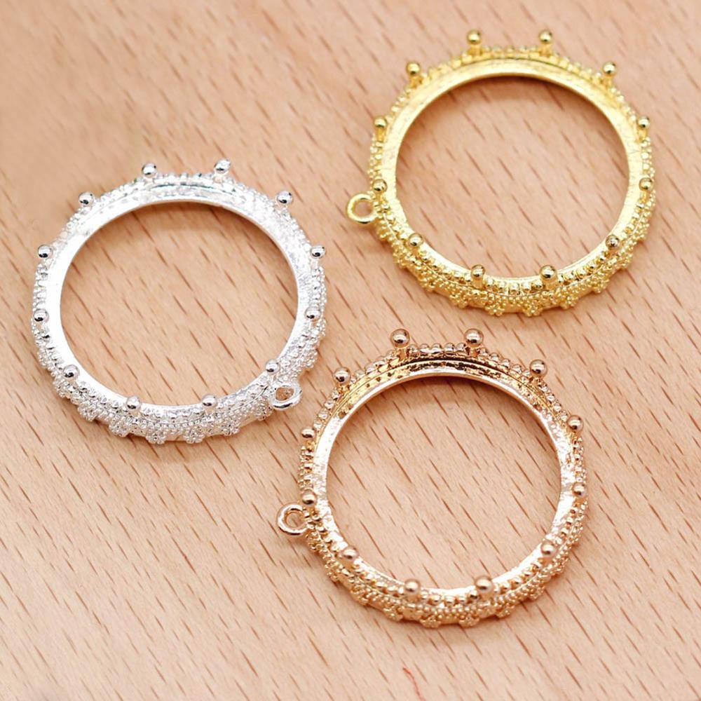 20 piezas de latón fundido con - Bezels Set Pendant reseña y precio