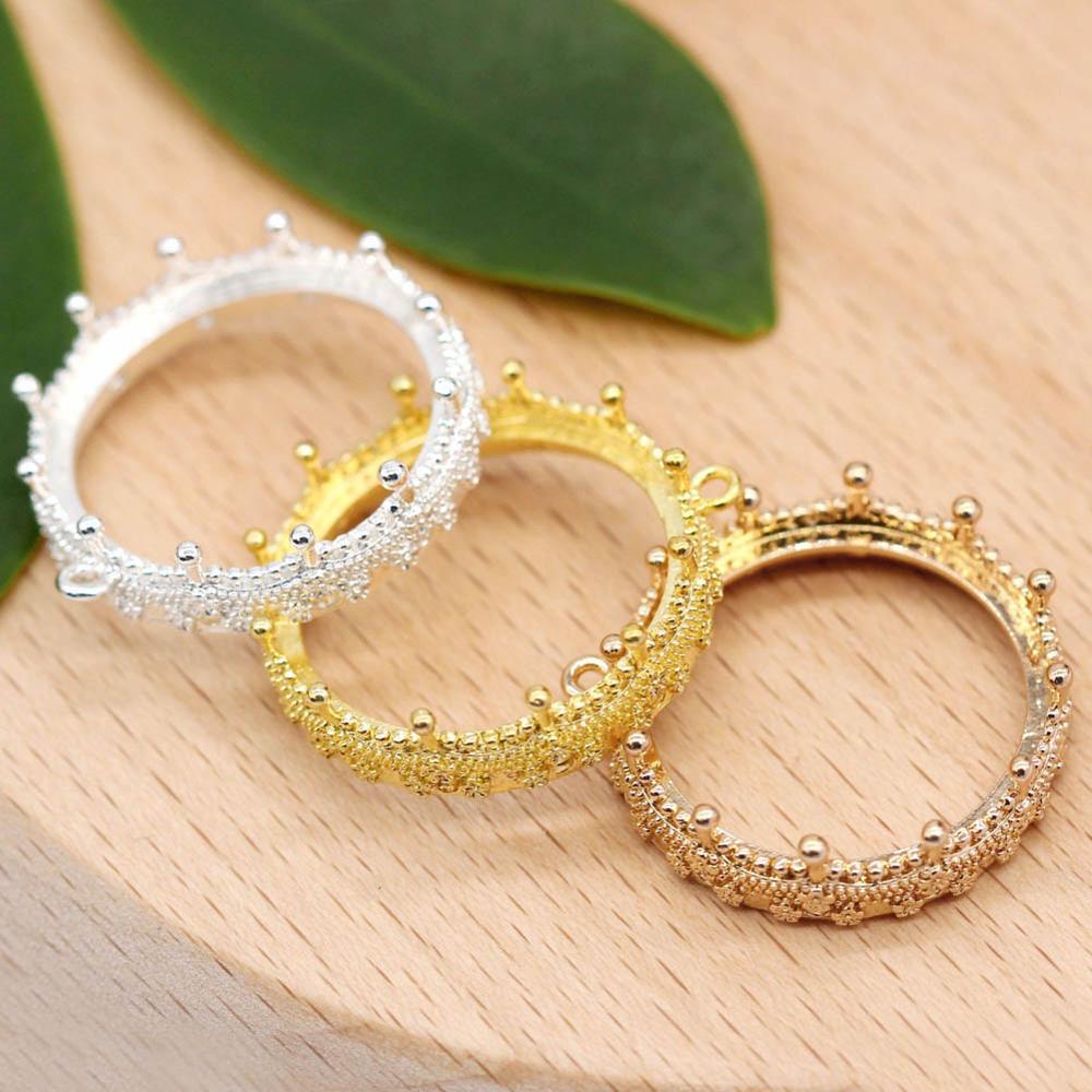 20 piezas de latón fundido con - Bezels Set Pendant reseña y precio