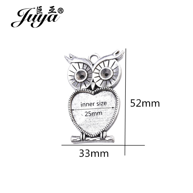 5 unids/lote 25mm corazón form - Bezels Set Pendant reseña y precio