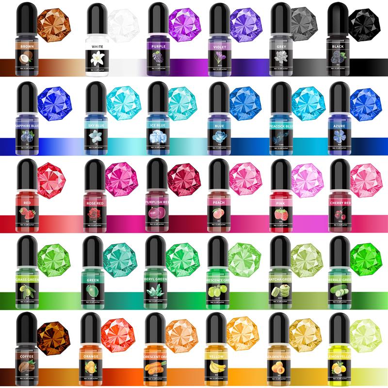 5ml/botella de pigmento de res - Epoxy Uv Resin Kit reseña y precio