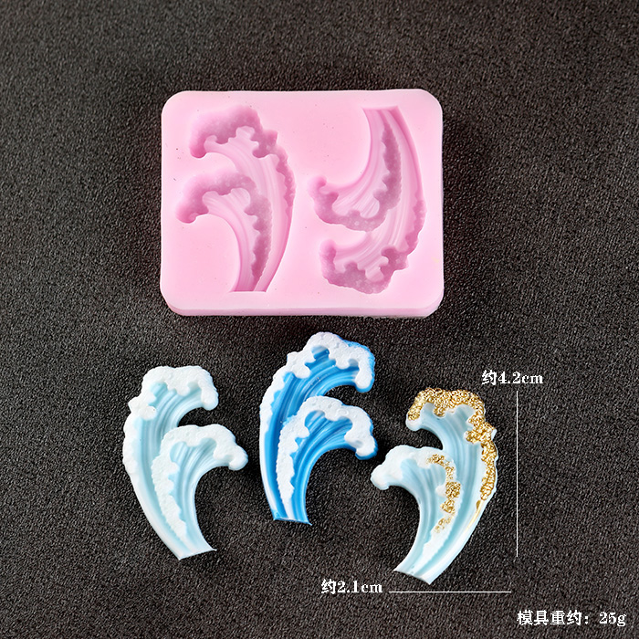 Moldes de silicona Wave Ocean  - Resin Ocean Wave Mold reseña y precio