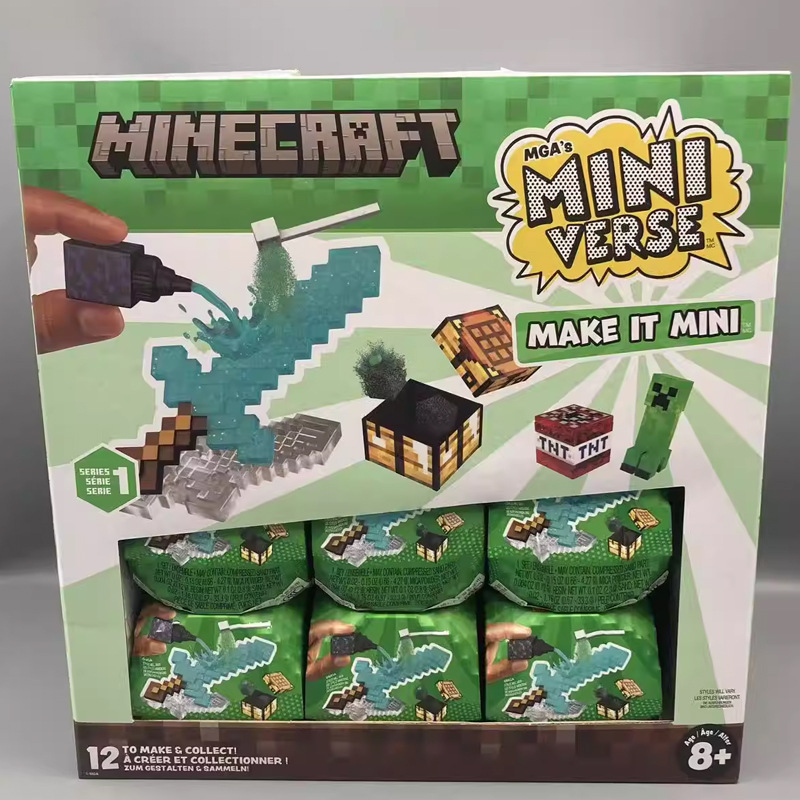 Original MGA Miniverse Minecra - Resin Crafts Minecraft reseña y precio