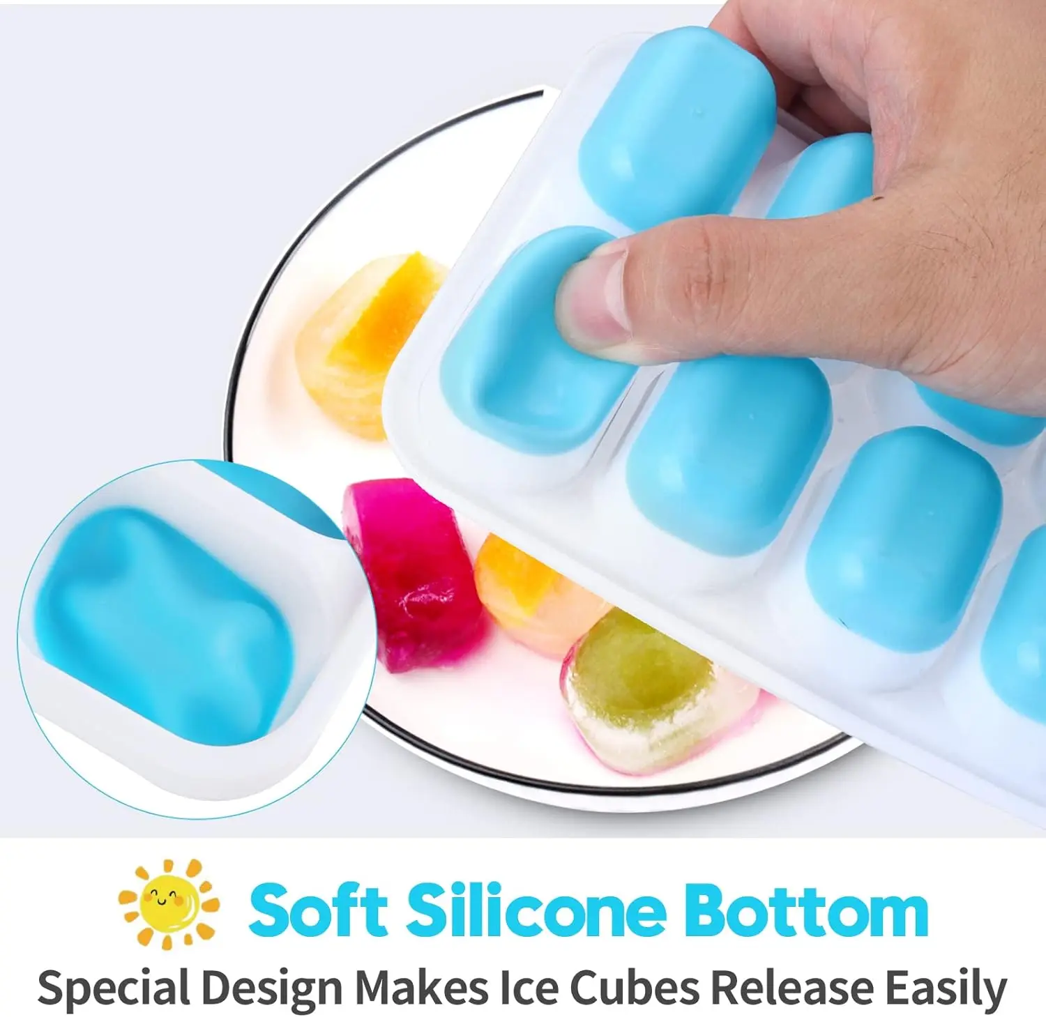 Moldes de Silicona para Cubito - Silicone Mold Tray reseña y precio