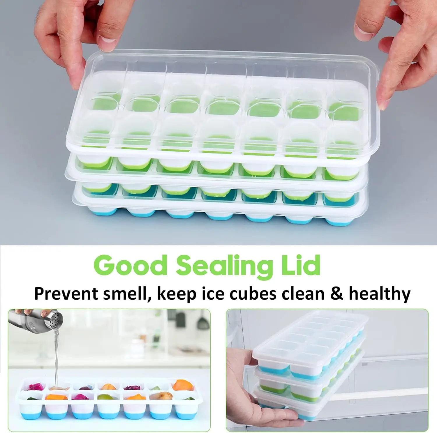 Moldes de Silicona para Cubito - Silicone Mold Tray reseña y precio