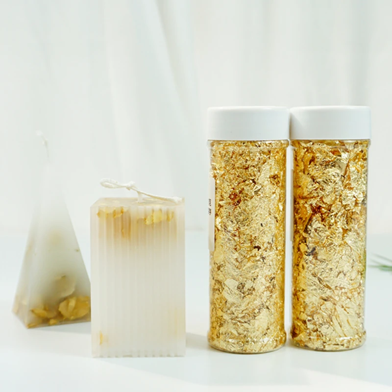 Materiales creativos de fabric - Gold Foil Flakes reseña y precio