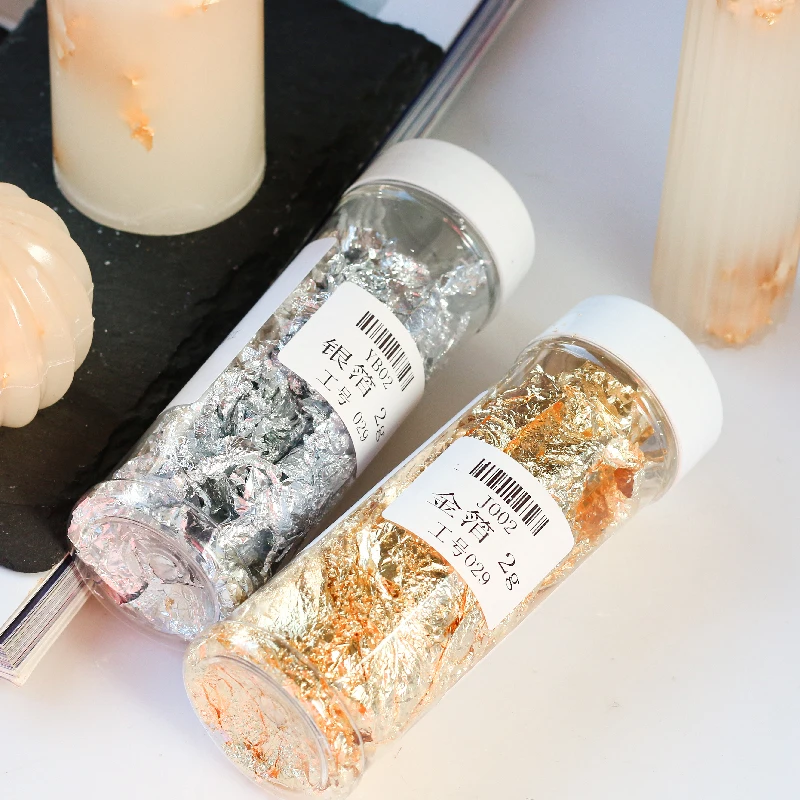 Materiales creativos de fabric - Gold Foil Flakes reseña y precio