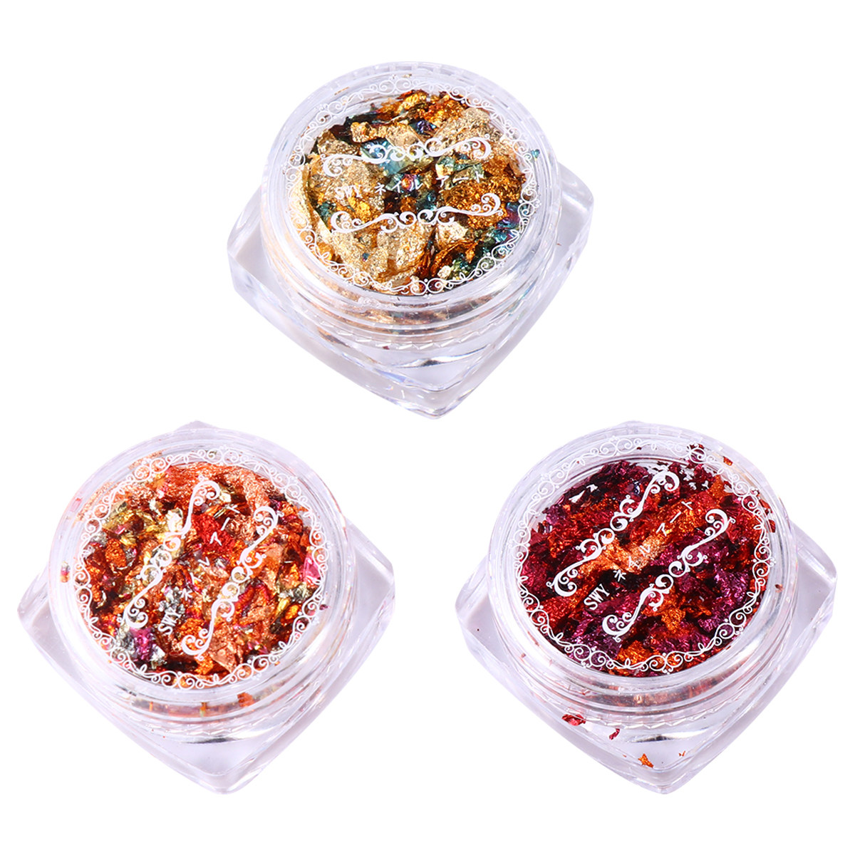 3 Cajas de Hojuelas de Oro Imi - Gold Foil Flakes reseña y precio