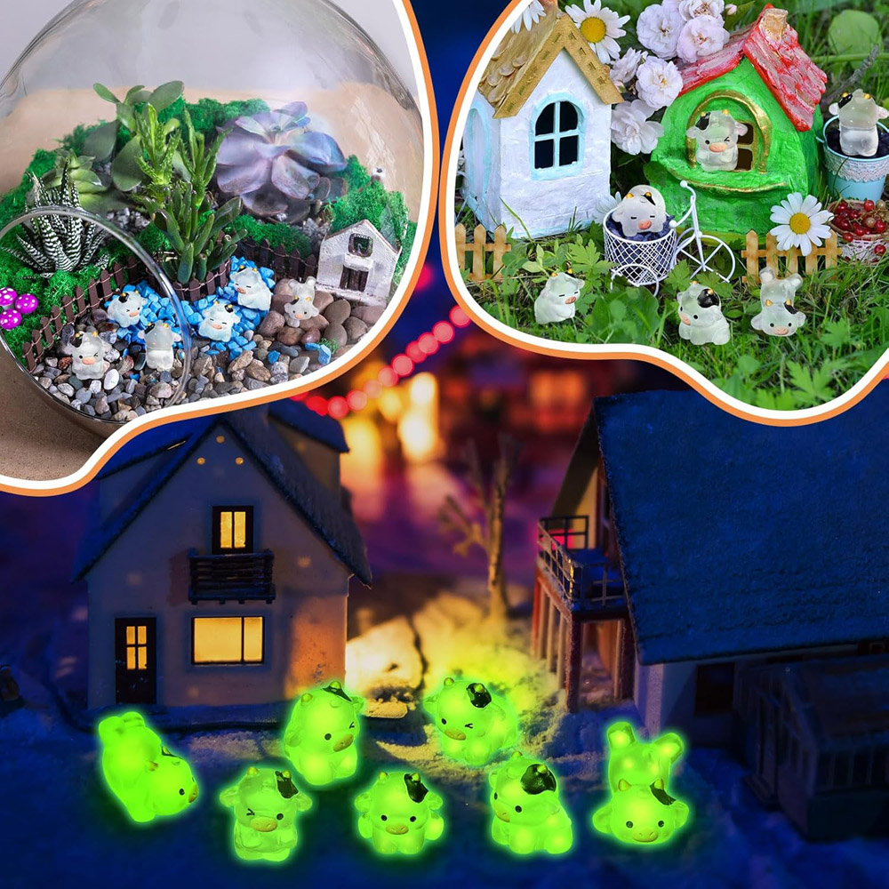 24 Uds Mini figuritas luminosa - Resin Craft Ideas reseña y precio