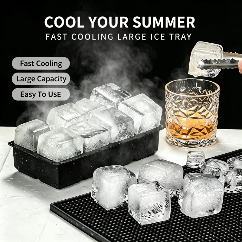 Molde para Hielo de 6 Cavidade - Silicone Mold Tray reseña y precio