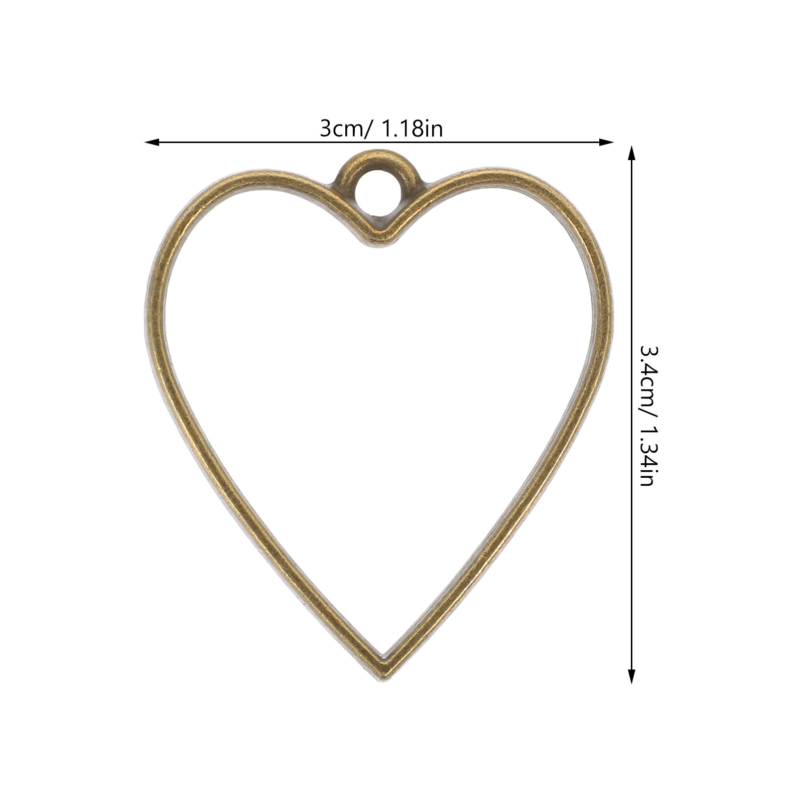 50 piezas de biseles de resina - Bezels Set Pendant reseña y precio
