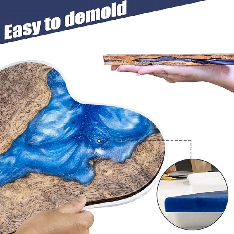Molde de mesa de resina grande - Serving Tray Mold reseña y precio