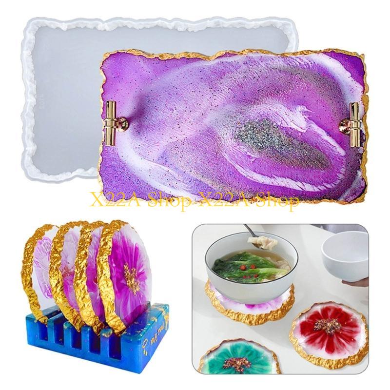 Posavasos ágata únicos, molde  - Serving Tray Mold reseña y precio